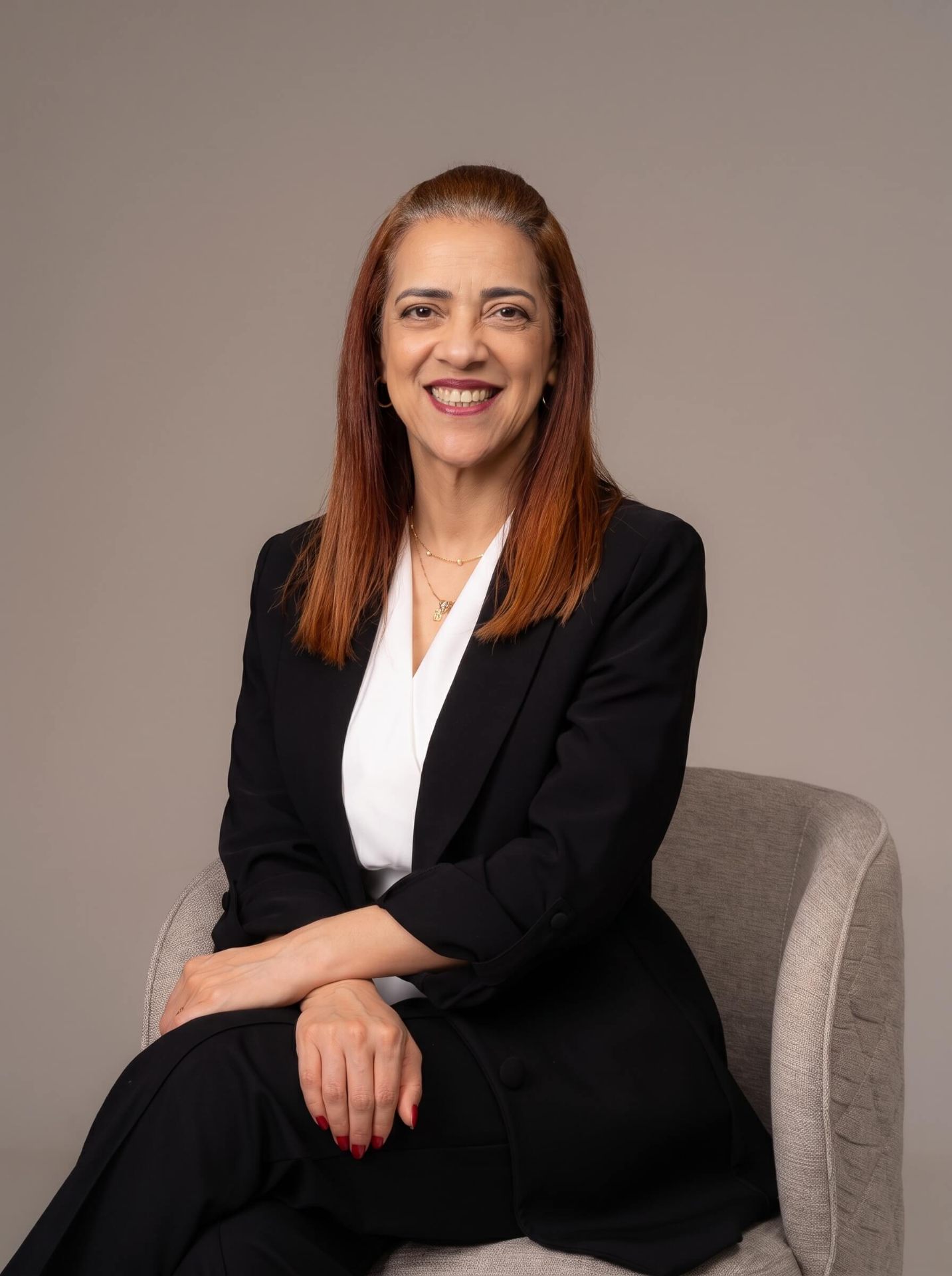 Maura Nascimento, corretora da Adsumus Imobiliária